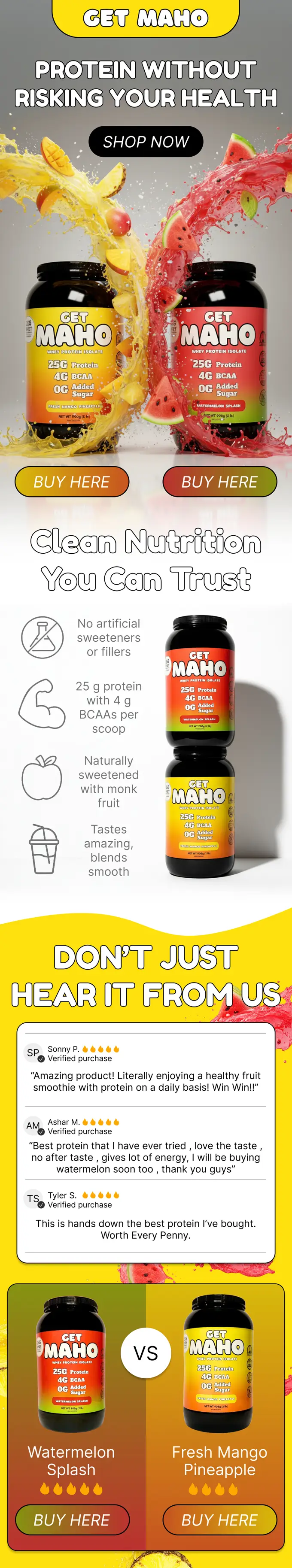 Get Maho, Product launch email